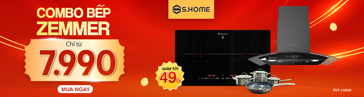 Combo Bếp Từ và Hút Mùi Zemmer 7990K
